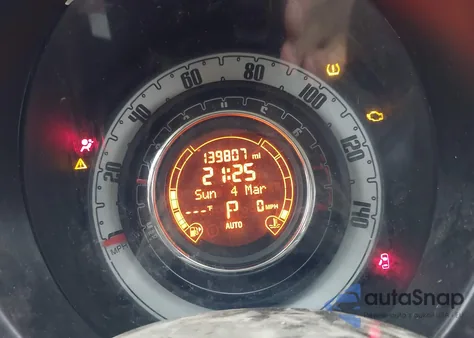 2014 Fiat 500 Pop from USA, damaged, VIN 3C3CFFAR0ET205392